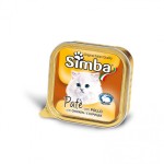 Monge Simba 貓餐盒 雞肉 100g (MO9225) 貓罐頭 貓濕糧 Monge 寵物用品速遞