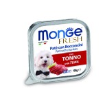Monge Fresh 狗餐盒 吞拿魚 100g (MO3017) 狗罐頭 狗濕糧 Monge 寵物用品速遞