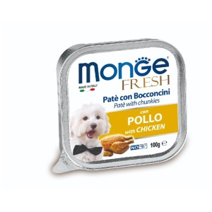 狗罐頭-狗濕糧-Monge-Fresh-狗餐盒-雞肉-100g-MO3062-Monge-寵物用品速遞