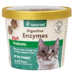 NaturVet天然寶 保健品 益生菌配方 60粒 (N3645) 貓咪保健用品 營養膏 保充劑 寵物用品速遞