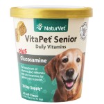 狗狗保健用品-NaturVet天然寶-老犬維他命保健品-60粒-N3688-營養保充劑-寵物用品速遞