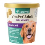 NaturVet天然寶 保健品 維他命配方 成犬用 60粒 (N3687) 狗狗保健用品 營養保充劑 寵物用品速遞