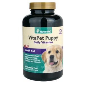 狗狗保健用品-NaturVet天然寶-幼犬長效營養丸-60粒-N3020-營養保充劑-寵物用品速遞