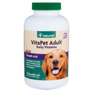 狗狗保健用品-NaturVet天然寶-成犬長效營養丸-60粒-N3024-營養保充劑-寵物用品速遞