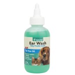 NaturVet天然寶 茶樹油除臭消炎洗耳水 4oz (N3800) 貓犬用清潔美容用品 耳朵護理 寵物用品速遞