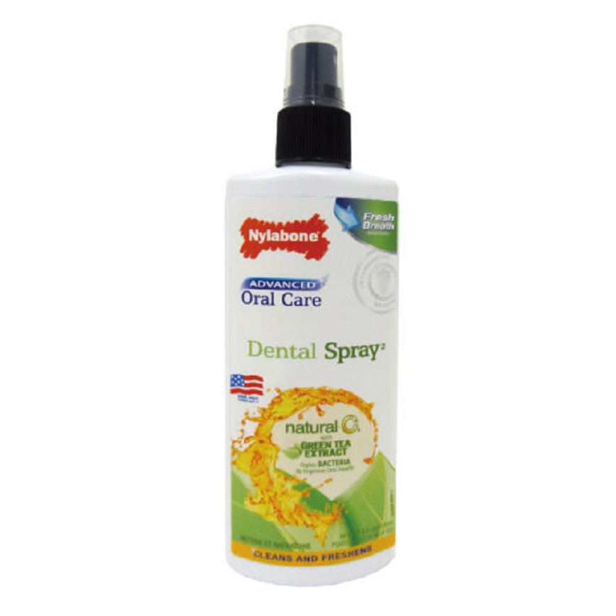 Nylabone Nylabone 口腔護理噴霧 綠茶味 (犬用) (NPD622P)